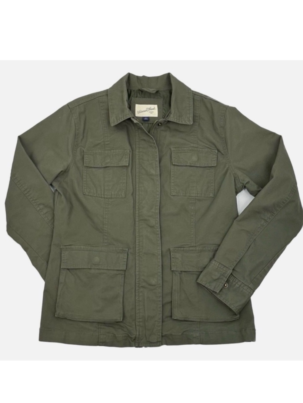Universal Thread Army Green Cargo Utility Jacket XS - Picture 13 of 13